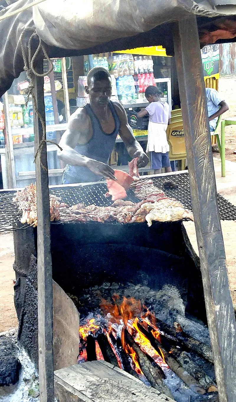 Mechoui (Slow-Roasted Spiced Lamb), via Wikimedia Commons