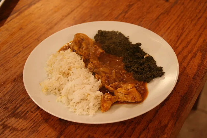 Poulet à la Moambé, via Wikimedia Commons