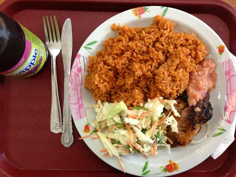 Riz au Gras (Malian Jollof), via Wikimedia Commons