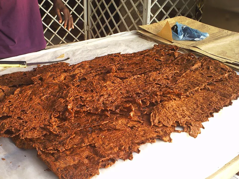 Kilishi (Spiced Dried Beef), via Wikimedia Commons