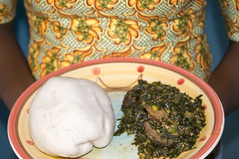 Ojojo (Water Yam Fritters), via Wikimedia Commons