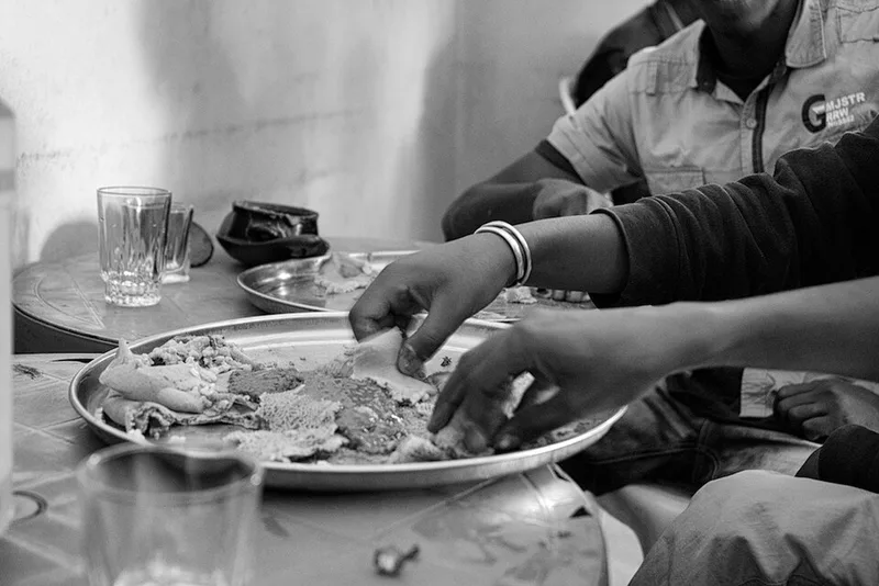 Injera, via Wikimedia Commons
