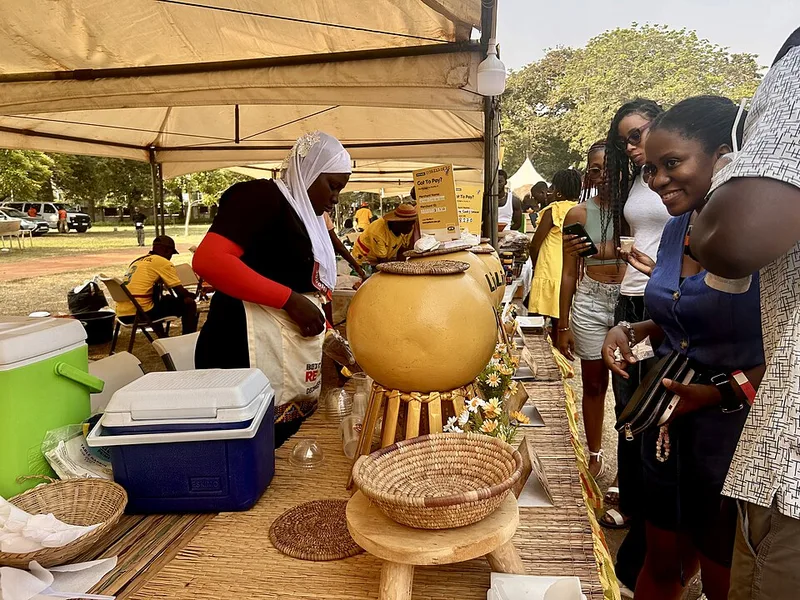 Atadwe Milk (Tigernut Drink), via Wikimedia Commons