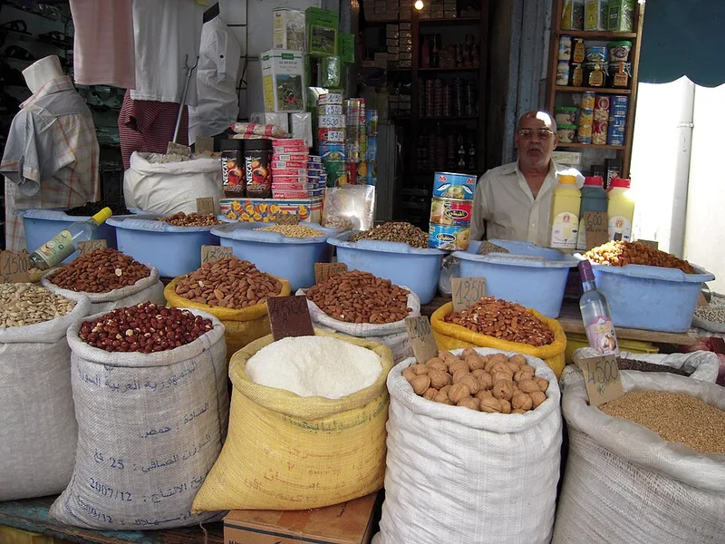 Dukkah (Egyptian Nut & Spice Blend), via Wikimedia Commons